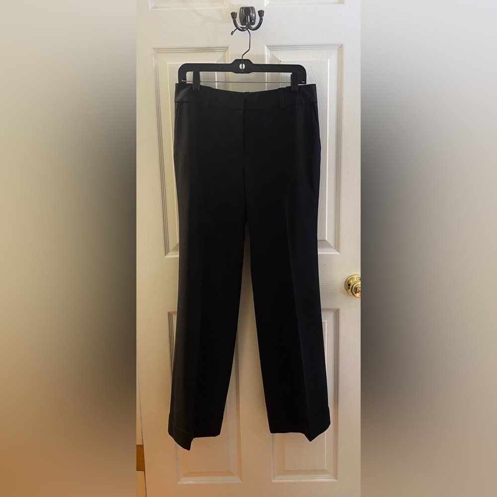 Ann Taylor black wool blend pants - size 6